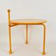 Post-modern side or coffee table by Tord Bjorklund, Memphis style, Sweden, 1980s.
