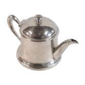 Vintage hotel silver metal teapot Hotel Oriental in Algiers