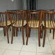 Chaises de bistrot Baumann 1968