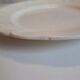 Lot de 5 assiettes plates anciennes en faïence de Sarreguemines