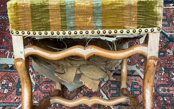 Lot de 6 chaise Louis XIV