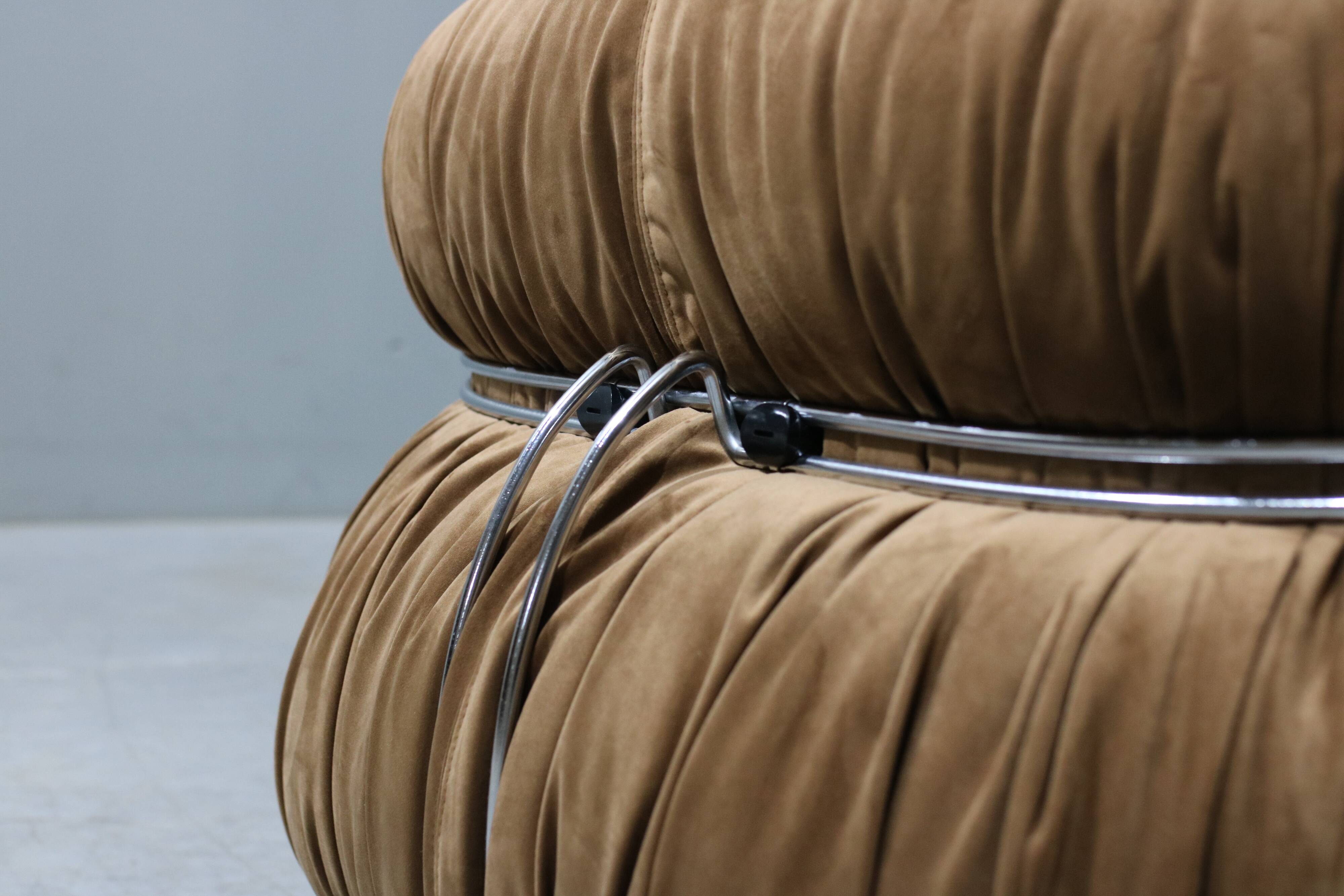 Lounge Chair and Ottoman from Afra & Tobia Scarpa for Cassina 1960s