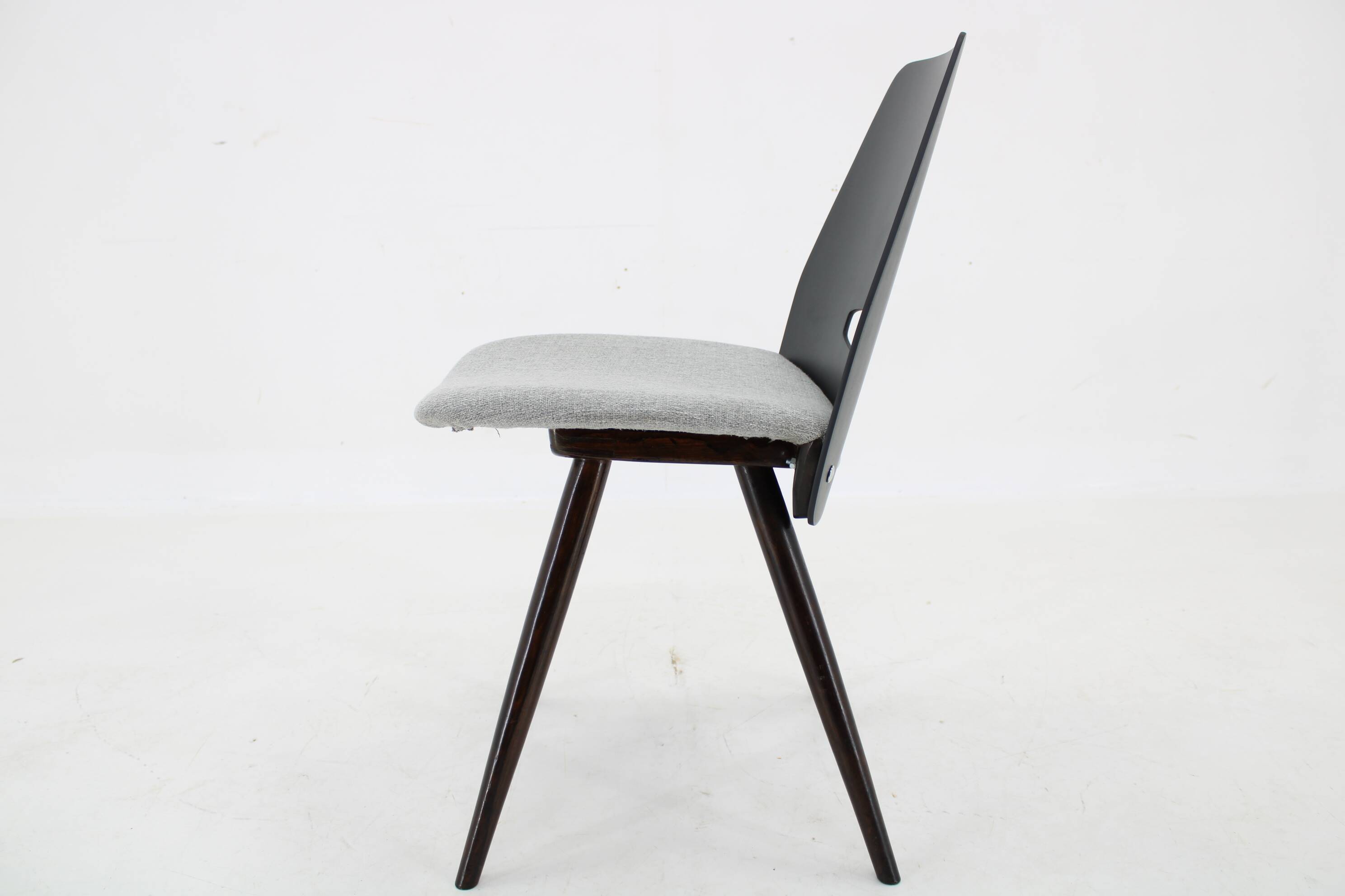 1960s Set of Four Dining Chairs by Tatra, Czechoslovakia