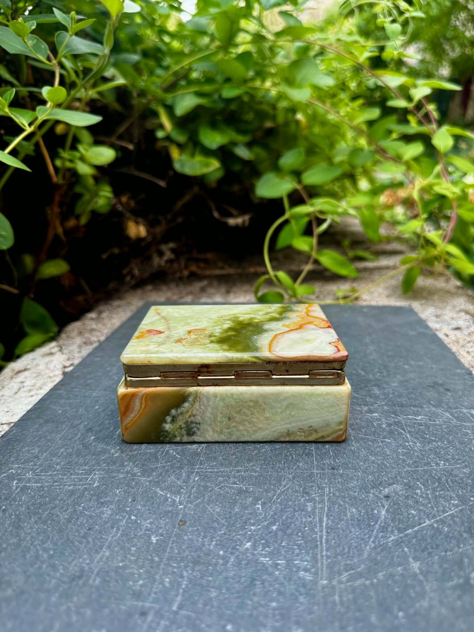 Onyx catchall from Pakistan, 1960s.