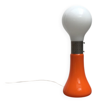 Murano Glass Floor Lamp Model Birillo Mid-Century Italian Space, 1960s