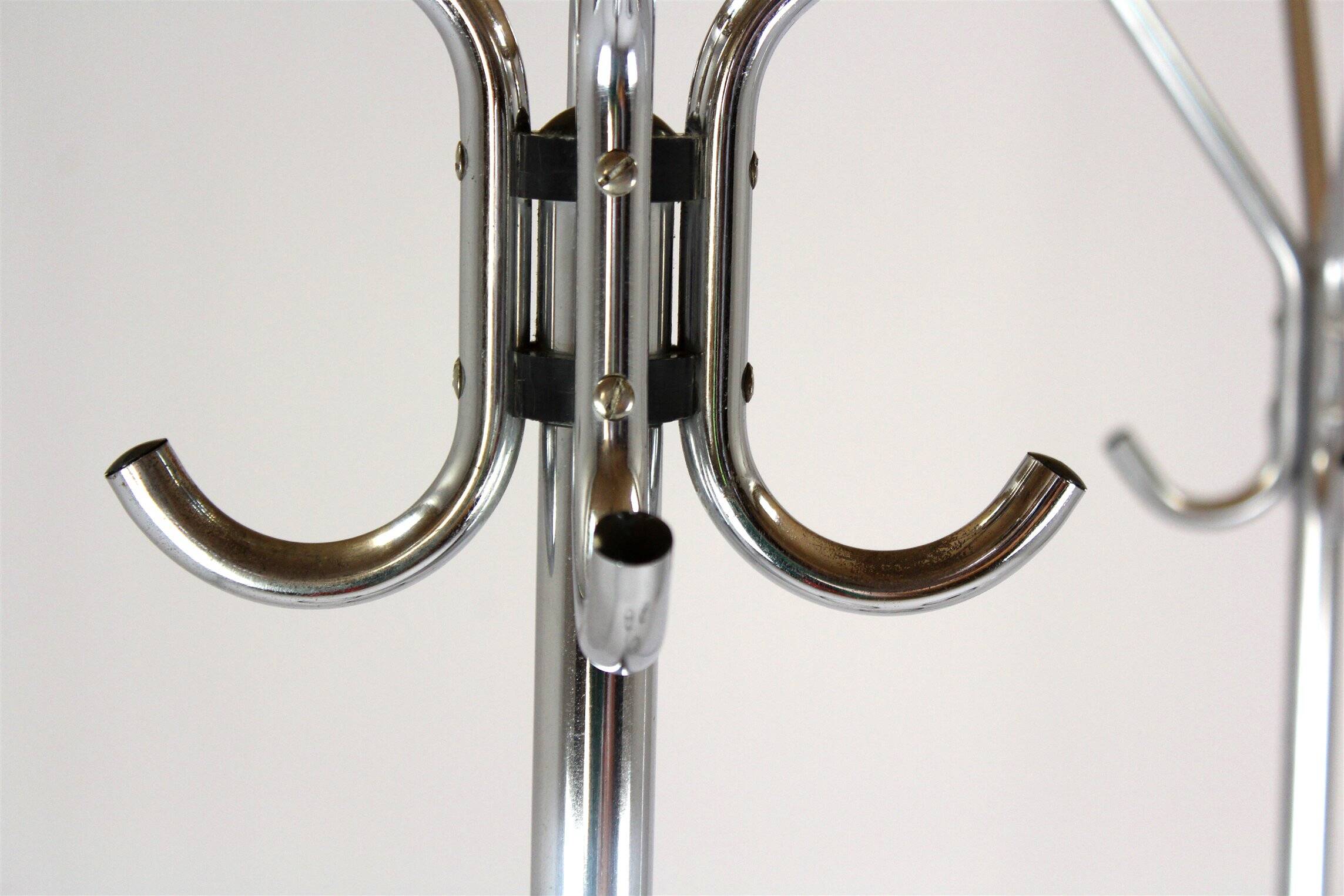 Bauhaus Chrome-Plated Coat Racks, 1930s, Set of 3