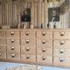 Old workshop drawer unit
