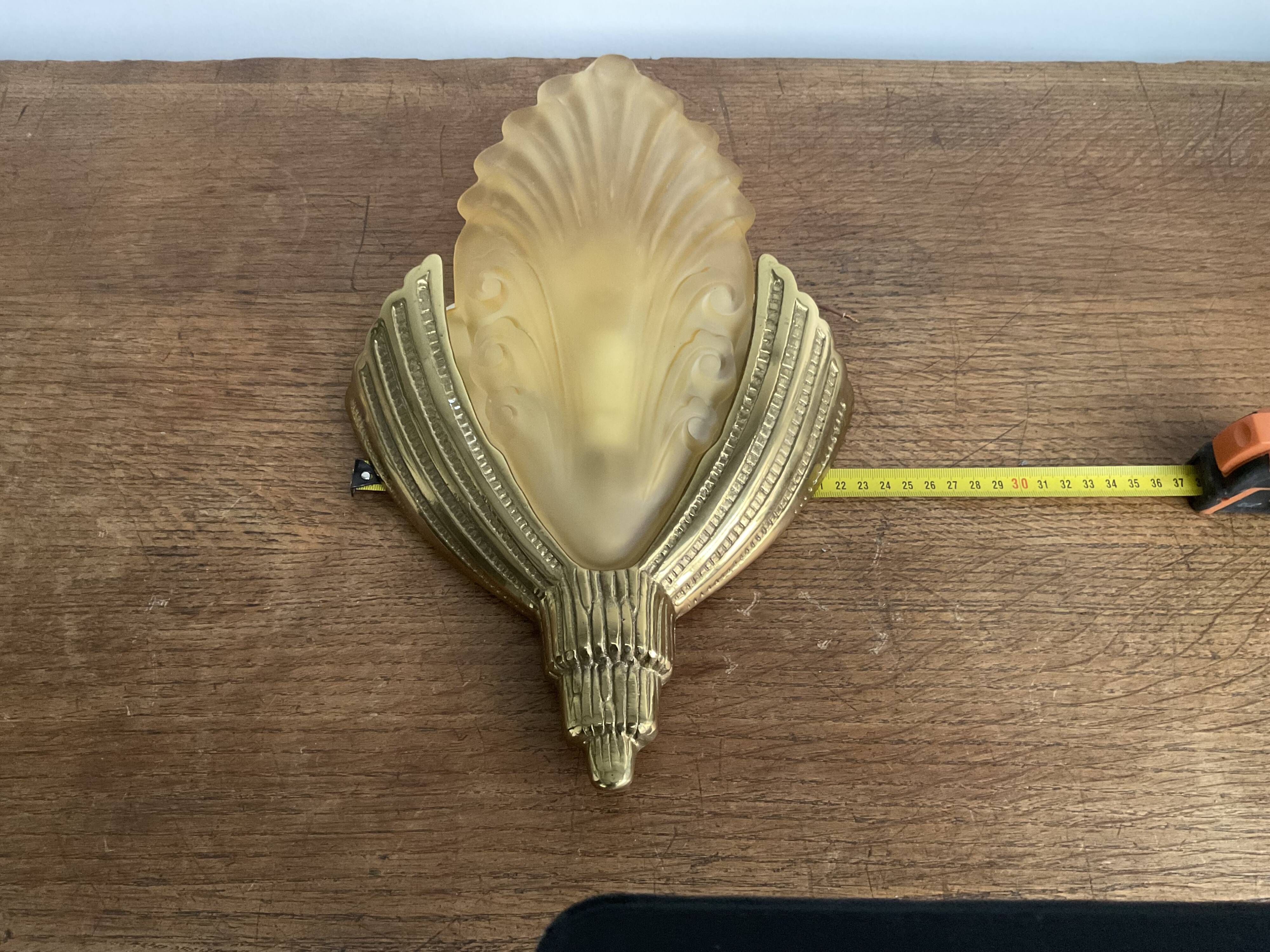 Pair of Art Deco wall sconces