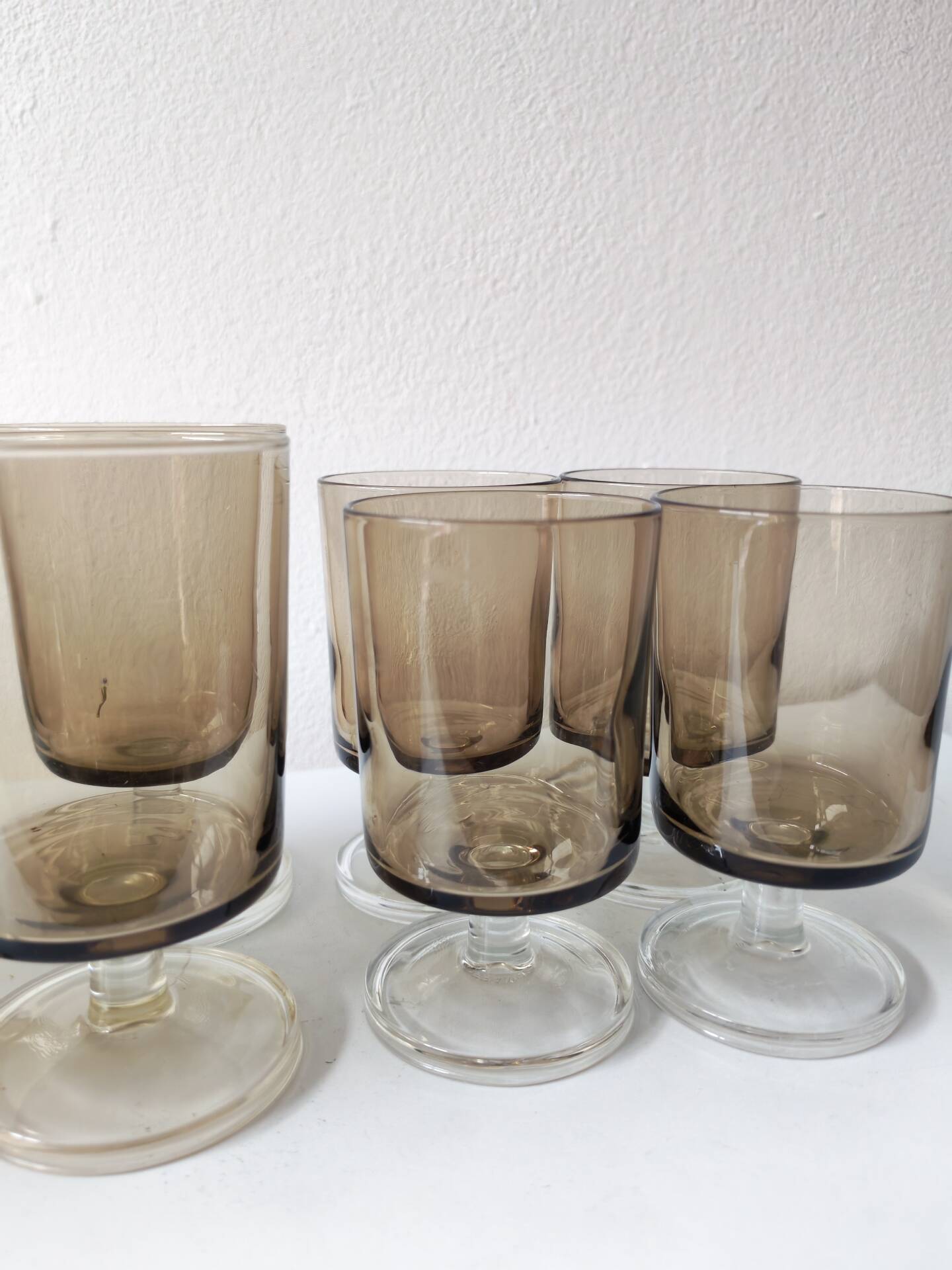 14 verres Luminarc fumé