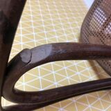 Fluted bistro chair in early 1900