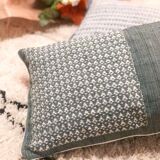Coussin Meng Van vert