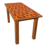 Table en chêne 1960 circa