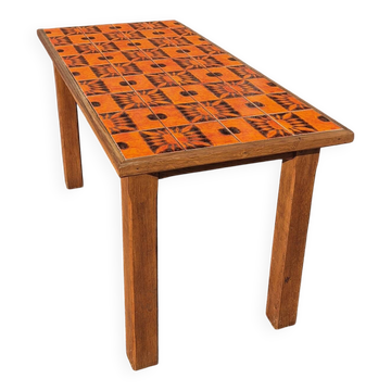 Table en chêne 1960 circa