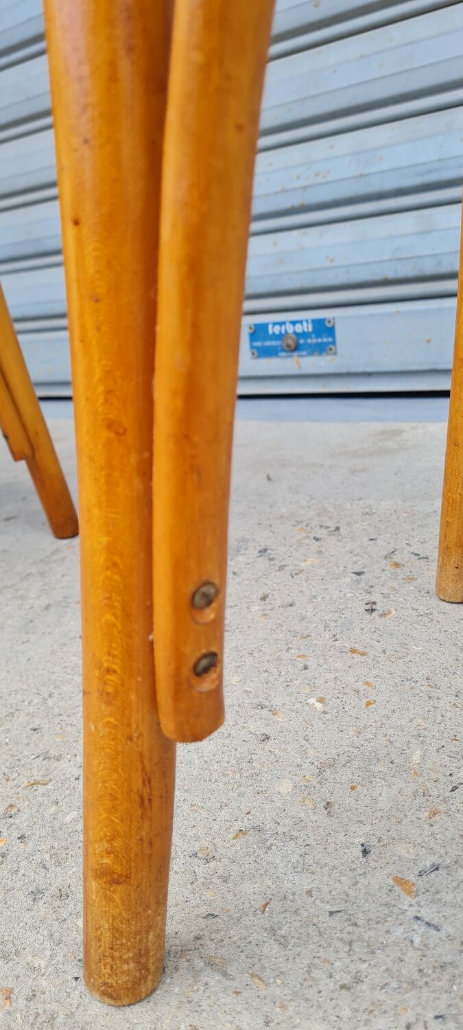 Set of 4 Baumann bistro chairs