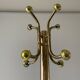 Free-standing coat rack in plexiglass with a marble base, 1960s, Germany.