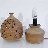 Danish ceramic lamp 1970