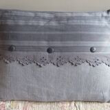 Linen and hemp cushion