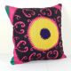 Vintage embroidered cushion cover 41x51 cm