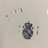 Lunéville earthenware plate