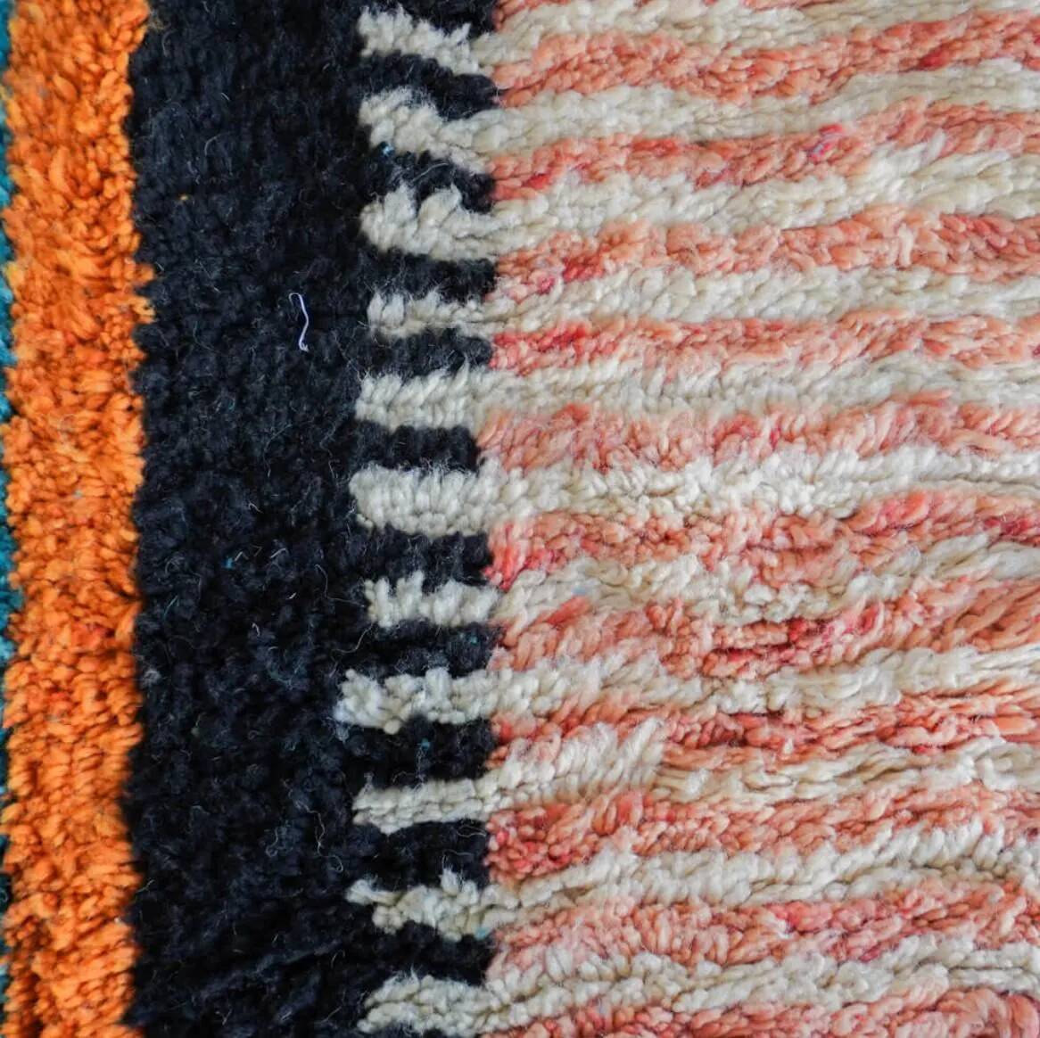 Traditional handmade Moroccan rug 3x2 m