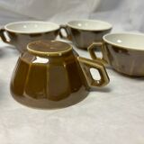 Ensemble de 6 tasses à expresso ancienne