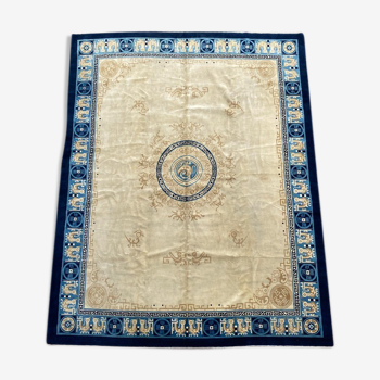 Ancient Chinese art deco carpet 244x308 cm