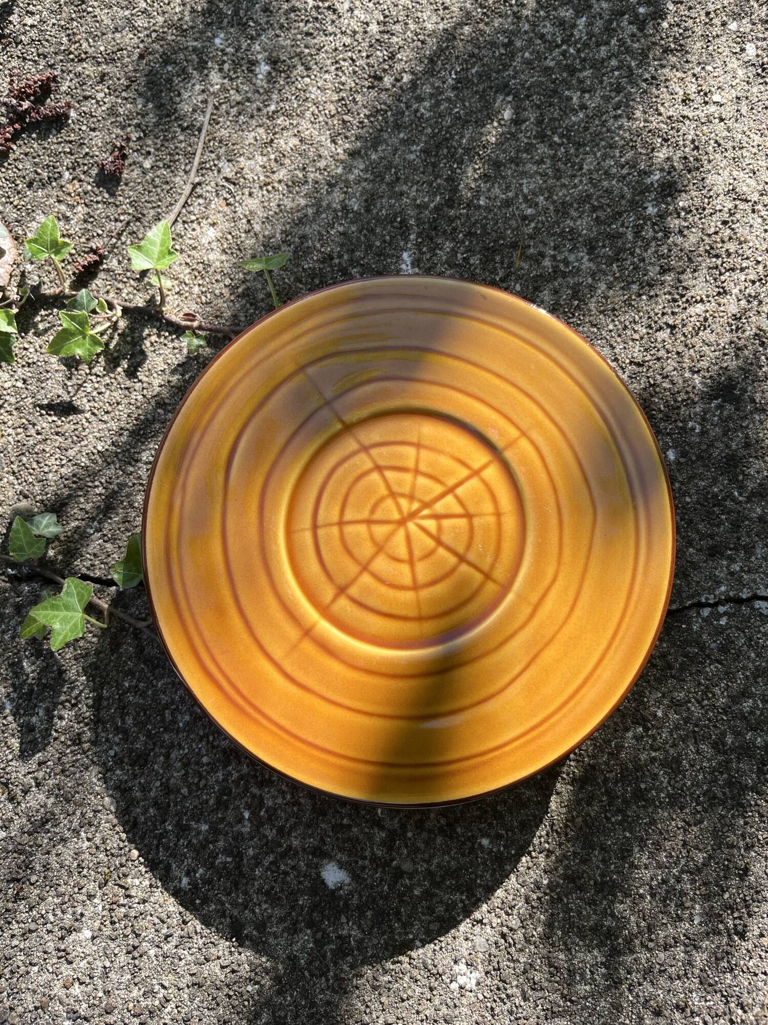 3 small plates 18 cm Ferlay Vallauris