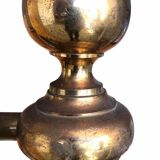 Early 20th century brass bed