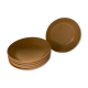 Set of 10 Sarreguemines sandstone bowls