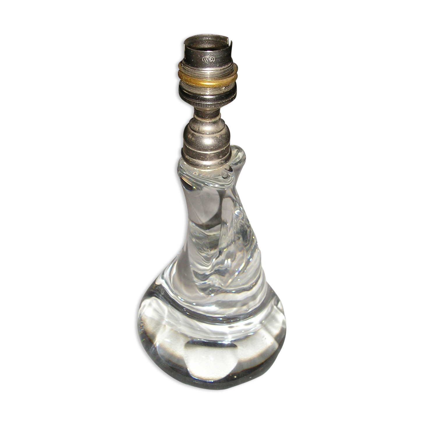 Baccarat crystal lamp base