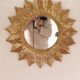 Golden sun mirror 60s- 70s