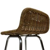 Ensemble de 4 tabourets de bar vintage Dirk van Sliedregt Rohe Noordwolde 1960