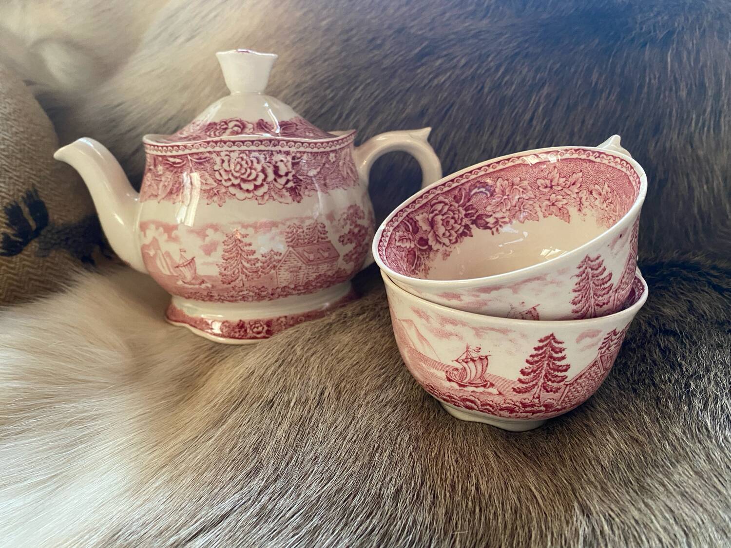 Antique Finnish tea set