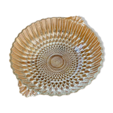 Vintage glass salad bowl