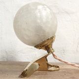 Vintage globe clip lamp