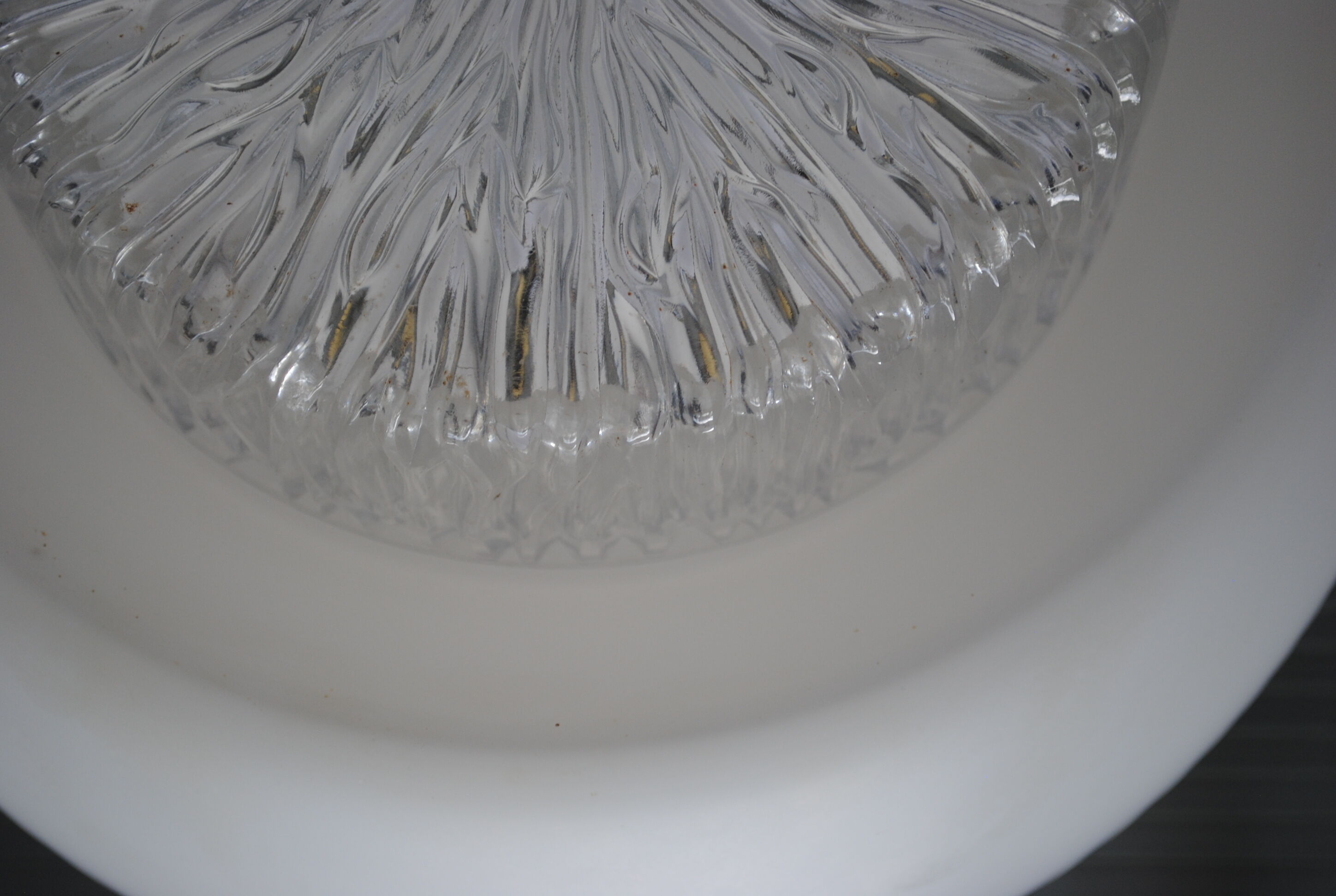 Vintage glass suspension