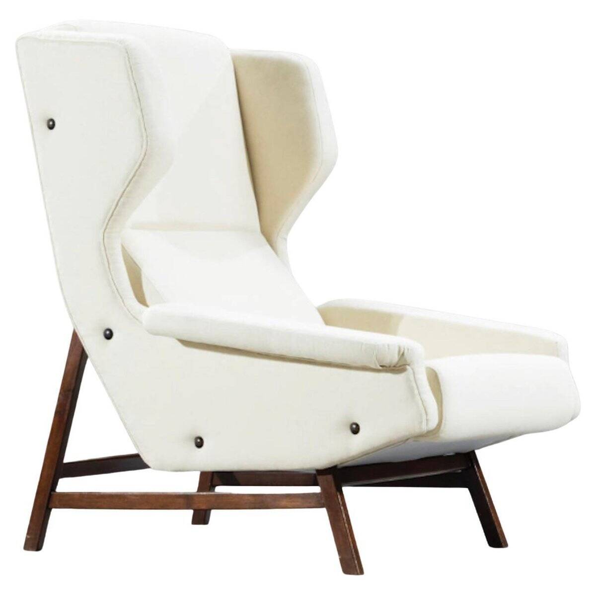 Wingback Chair attributed to Gianfranco Frattini for Cassina, 1959