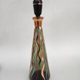 Glass liqueur carafe and glasses