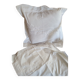 2 white embroidered cushion covers from Nimbus