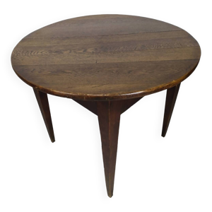 Table de ferme ronde