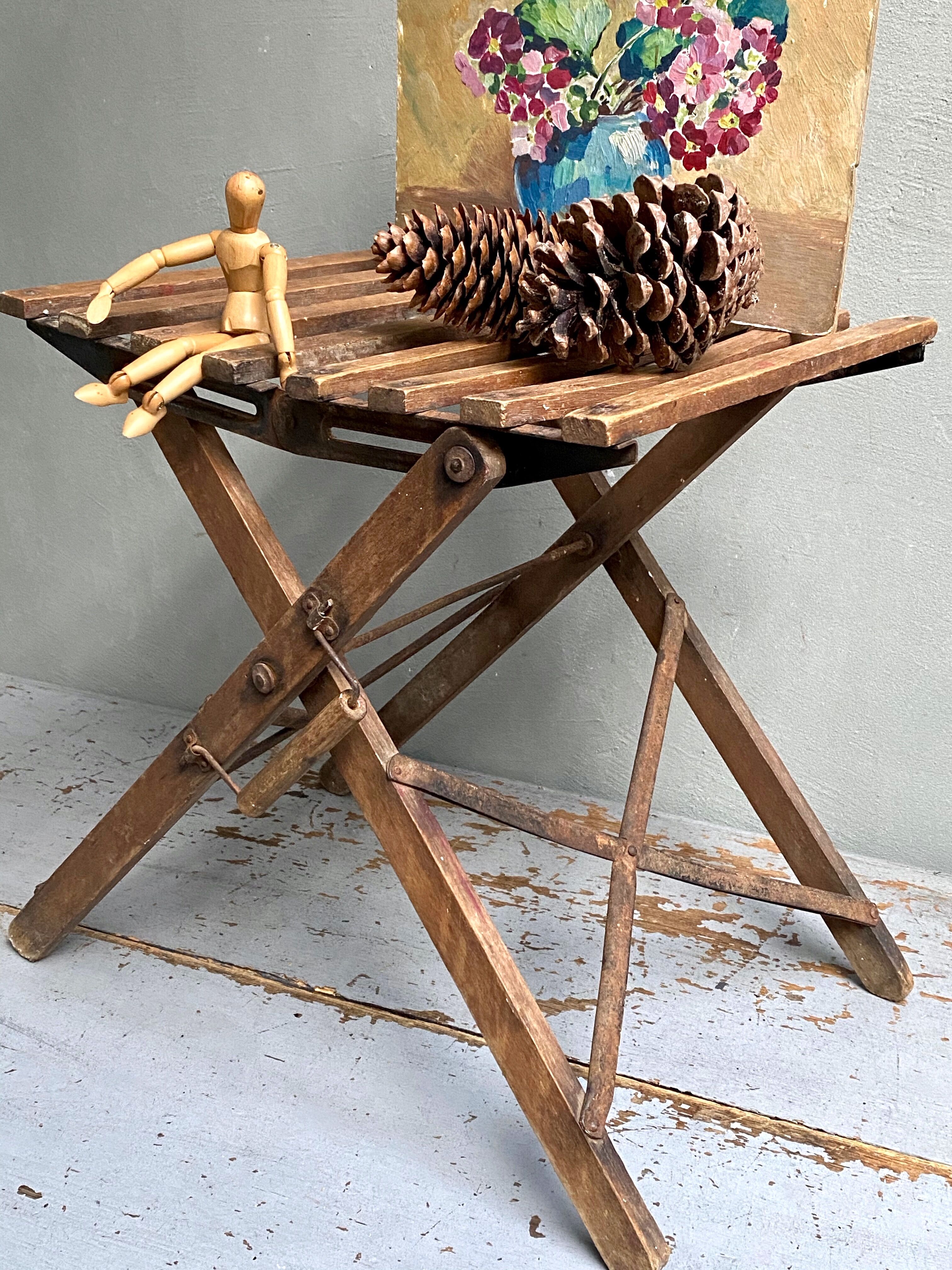 Painter's folding stool