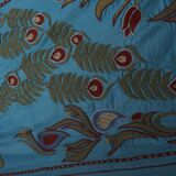Hand knotted rug, vintage turkish rug 53x187 cm