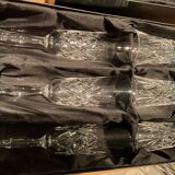 Set of crystal glasses