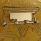 Wall-mounted mat rack, 40's hat rack
