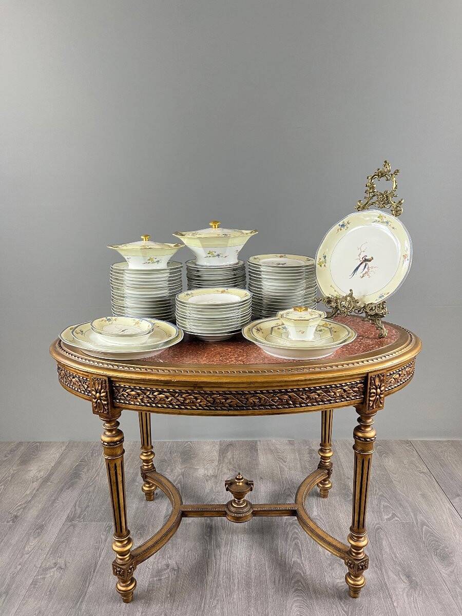 Limoges dinner service, Théodore Haviland, 73 pieces, 20th century