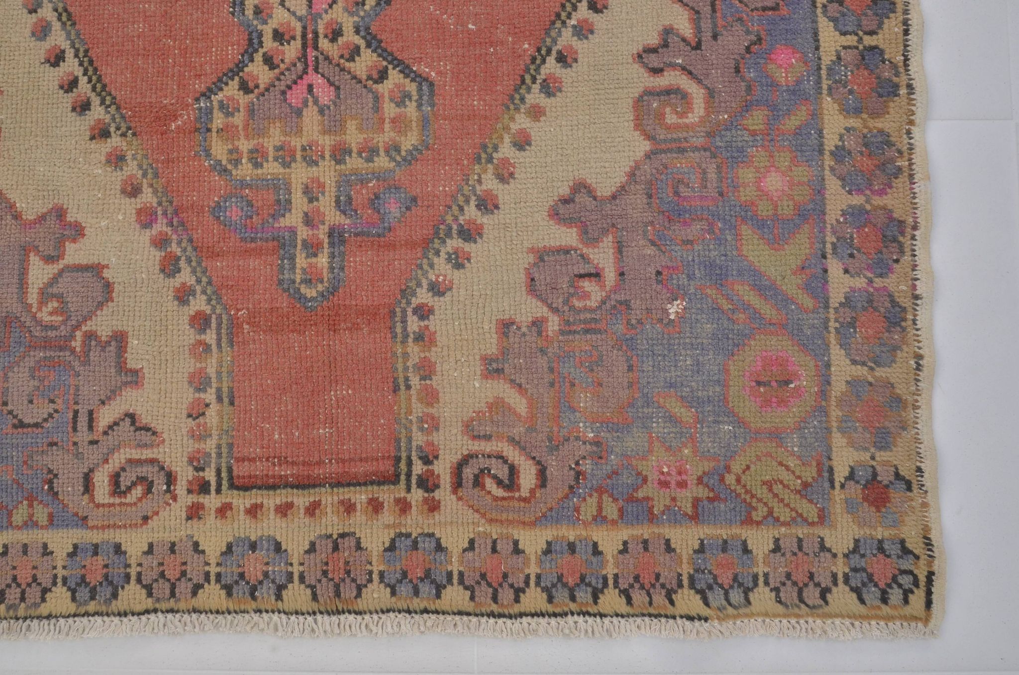 Tapis tribal vintage Oushak sku m67