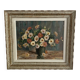 Oil on canvas, still life bouquet of flowers
