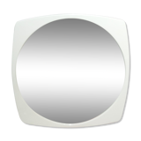White vintage mirror