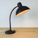 Desk lamp 50s metal gray