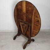 Rustic winemakers table
